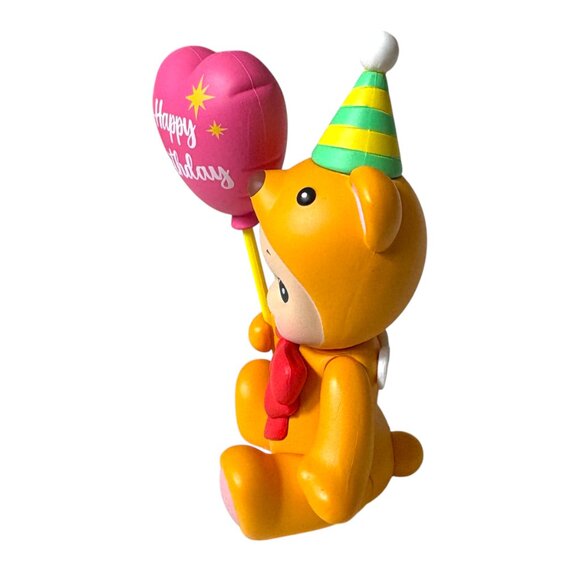 Sonny Angel Birthday Gift Bear Heart Balloon Figurine Blind Box Toys Cute Hats - Picture 5 of 9